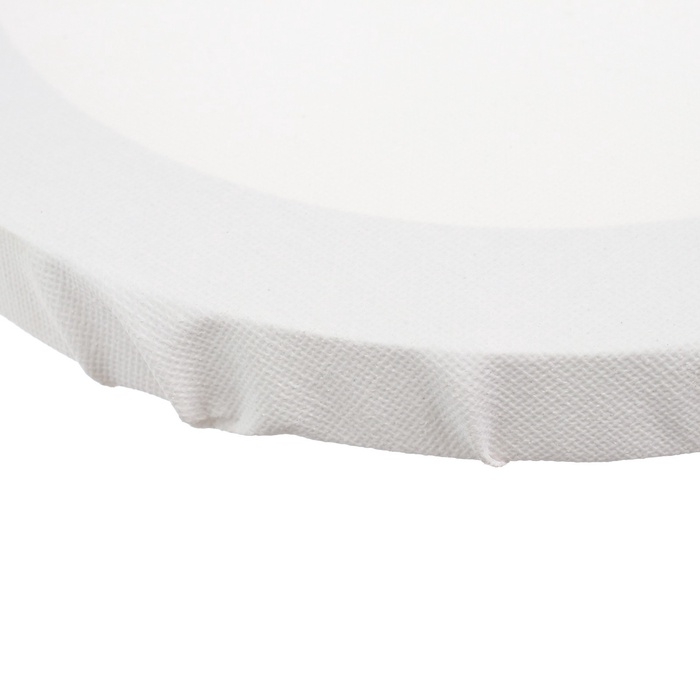 Холст на подрамнике круглый d-20 см, хлопок 100%, грунт акриловый, 1,5*20 см, мелкозернистый, 280г/м&sup2;