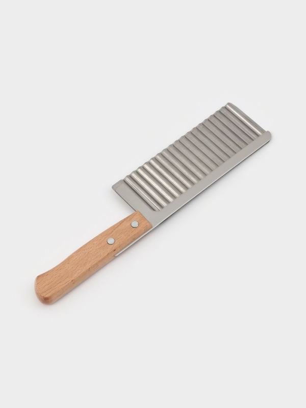 Нож для фигурной резки Доляна, 27&times;6 см, цвет серебристый