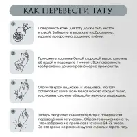Переводная тату на тело цветная &laquo;Хамелеон на ветке: Меняйся&raquo;, 6&times;6 см