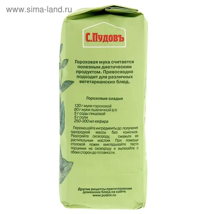 Мука С.Пудовъ гороховая, 400 г