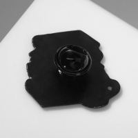 Значок &laquo;Книги&raquo;, цветной в чёрном металле