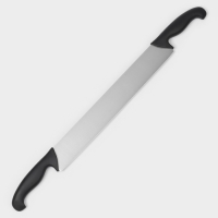 Нож для сыра с двумя ручками, лезвие 36,3 см, черная ручка