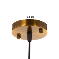 Светильник "Клубок" 1х40Вт Е27 медь 28х28х28см