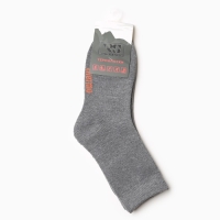 Термоноски женские, цвет серый, размер 23-25 (36-39)