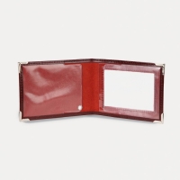 Обложка для удостоверения, цвет бордовый Обложка для удостоверения, цвет бордовый