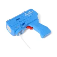 Генератор мыльных пузырей &laquo;Пистолет&raquo;, световые эффекты, работает от батареек, синий