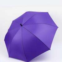 Зонт-трость п/авт R60/70 8сп эпонж В/У ОДНОТОН прямая ручка поролон фиолет пакет Зонт-трость п/авт R60/70 8сп эпонж В/У ОДНОТОН прямая ручка поролон фиолет пакет