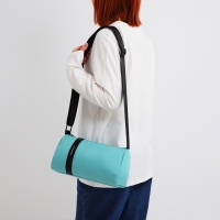 Сумка молодёжная на молнии, цвет бирюзовый Сумка молодёжная на молнии, цвет бирюзовый