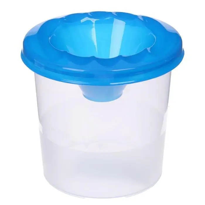 Стакан - непроливайка для рисования Calligrata, 210 мл, синий