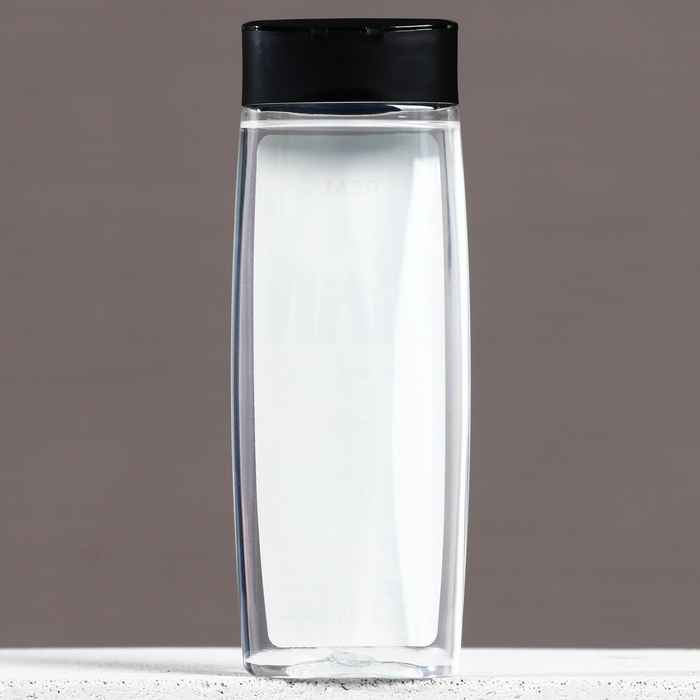 Гель для душа REAL MAN, 250 мл, аромат мужского парфюма, ЧИСТОЕ СЧАСТЬЕ