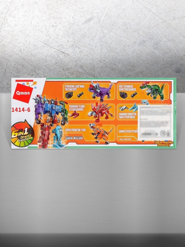 Конструктор Робот Конструктор Робот "Диноботы", 1414-4 84 детали