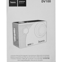 Экшн-камера Hoco, DV100, 1080p видео, черная
