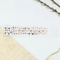 Форма ободок для кулича с тиснением &laquo;Светлой Пасхи!&raquo;, 24&times;5 см