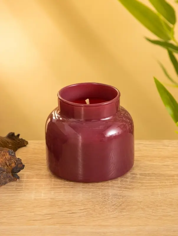 Свеча с травами в банке Earthy collection "Midnight rose" 200 гр, соевый воск