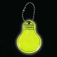 Светоотражающий элемент &laquo;Лампочка&raquo;, двусторонний, 5.5&times;4 см, МИКС