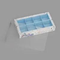 Коробка под 8 конфет с ячейками &laquo;Новогодние подарки&raquo;, 10 х 18,5 х 3 см