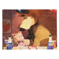 Пазлы &laquo;Маша и Медведь&raquo;, 54 элемента, МИКС