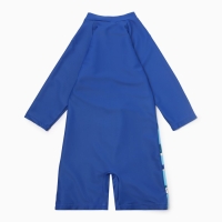 Купальный костюм детский Крошка Я &laquo;Рыбы&raquo; рост 98-104 см, голубой