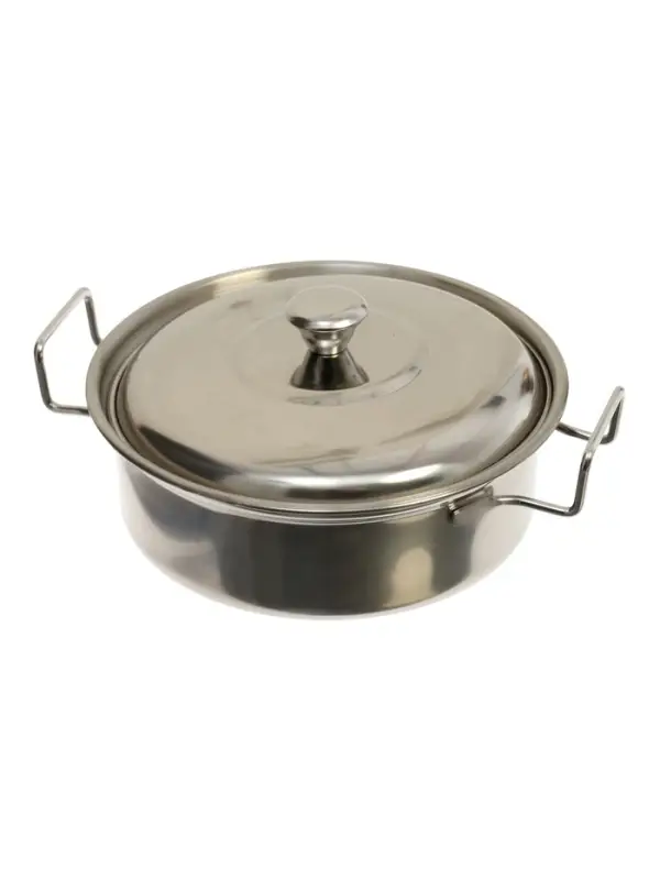 Набор металлической посуды "Вкусный ужин" 15 предметов