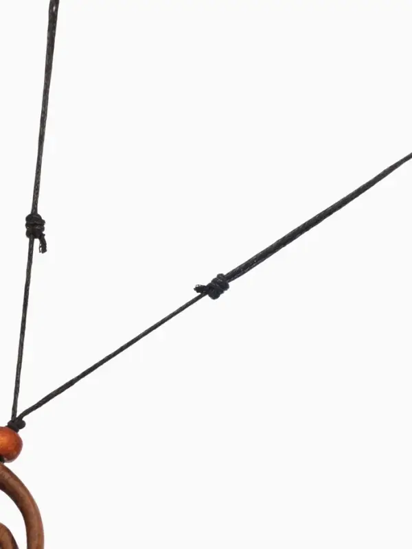 Украшение "Ом" дерево соно