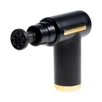 Массажёр для тела LEM-02, вибрационный, 4 насадки, 6 режимов, 1800-3200 об/мин