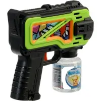 Генератор мыльных пузырей "Пистолет", цвет зелёный, работает от батареек