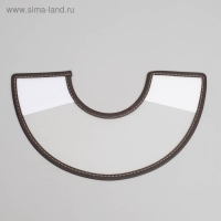 Ветеринарный воротник "Пижон" №1, обхват шеи 14 см, высота 10 см