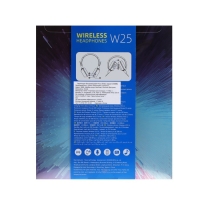 Наушники Hoco W25, беспроводные, накладные, BT5.0, 300 мАч, микрофон, серые Наушники Hoco W25, беспроводные, накладные, BT5.0, 300 мАч, микрофон, серые