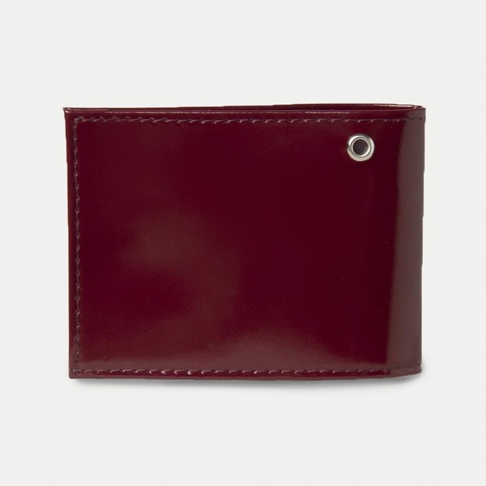 Обложка для удостоверения &laquo;Пропуск&raquo;, цвет бордовый