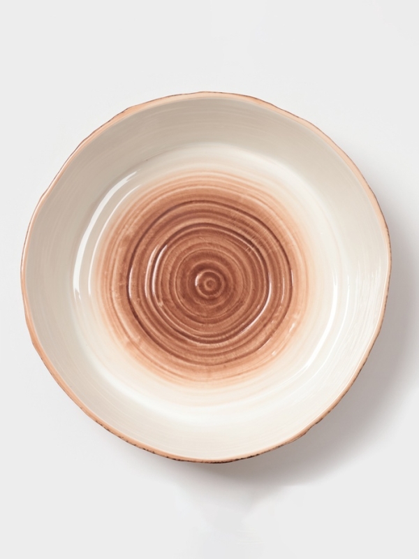 Тарелка глубокая Magistro "Wood" 23 см 23,5х6,3 см