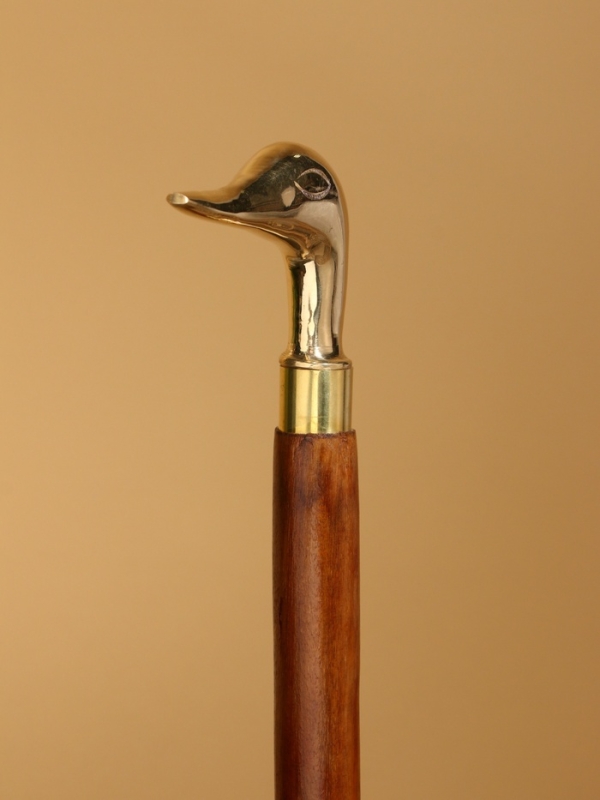 Трость &laquo;Селезень&raquo;, шишам, латунь, 95 см