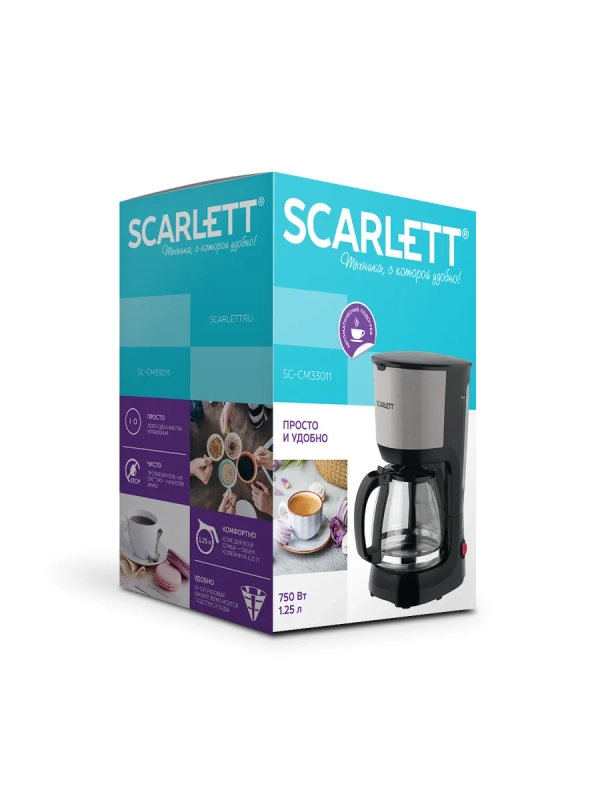 Кофеварка капельная 750мл SC-CM33011