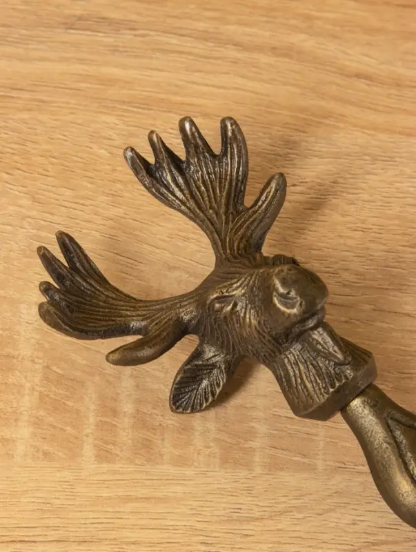 Открывашка "Лось" 15,5х7,5х5 см, алюминий