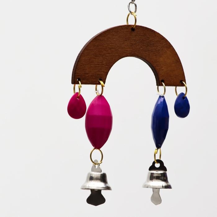 Игрушка для птиц Игрушка для птиц "Подкова", микс