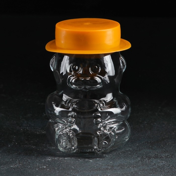 Банка для мёда &laquo;Мишка&raquo;, 300 мл