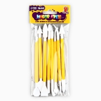 Набор стеков для лепки 8 шт, пластик ТМ ArtFox STUDY Набор стеков для лепки 8 шт, пластик ТМ ArtFox STUDY