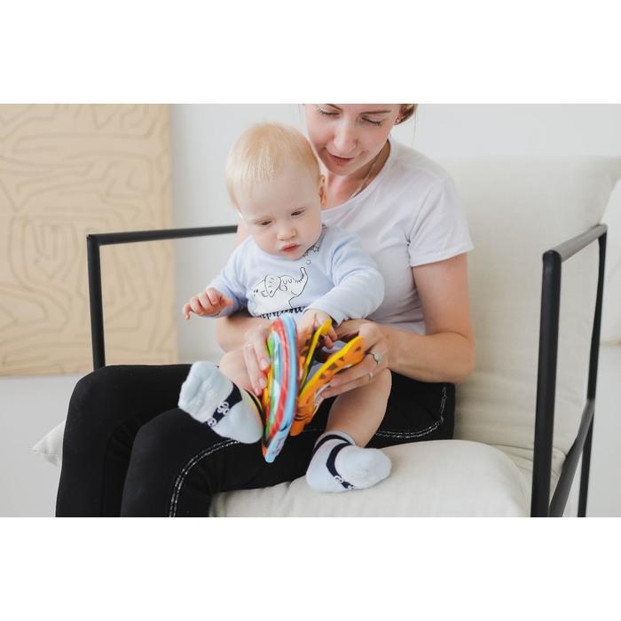 Книжка - игрушка для ванны &laquo;Овощи и фрукты&raquo;, виды МИКС, Крошка Я