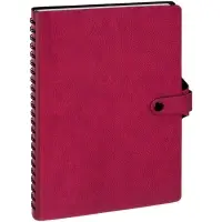 Ежедневник Strep Front на заказ, недатированный, малиновый