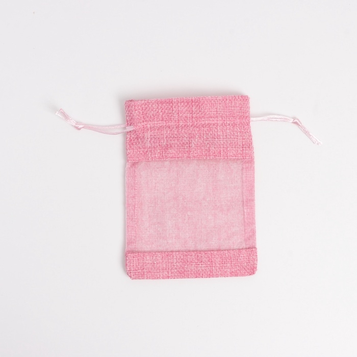 Льняной мешочек для хранения украшений, подарков, трав, 10 х 14 см, набор из 5 штук Льняной мешочек для хранения украшений, подарков, трав, 10 х 14 см, набор из 5 штук