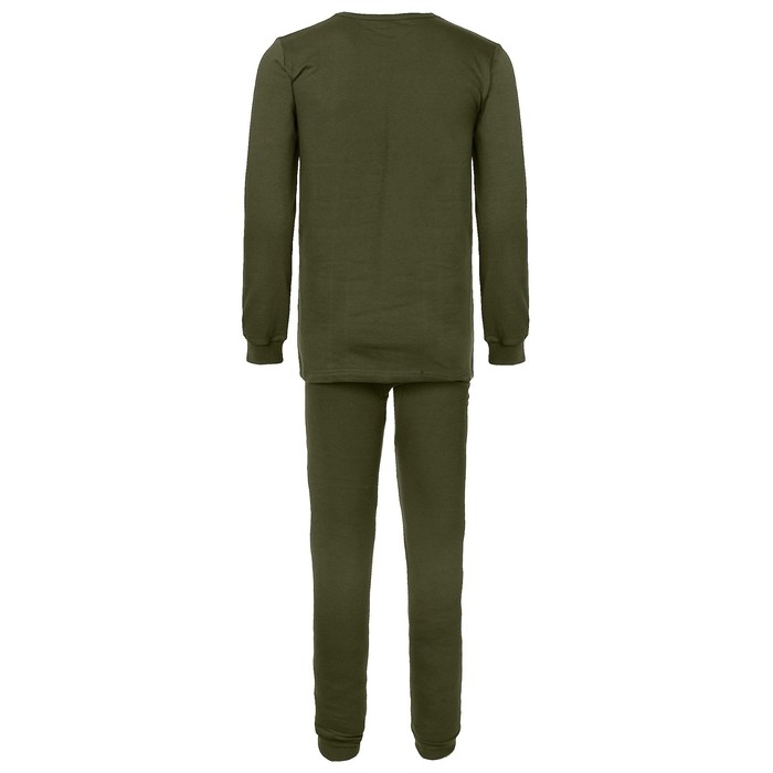 Комплект белья трикотажный с начесом, утеплённый, р. 48, рост 170-176