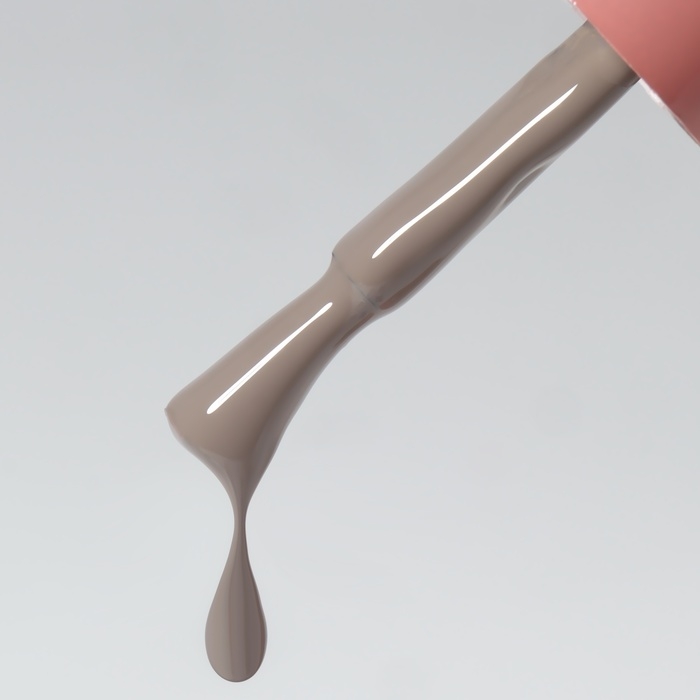 Гель лак для ногтей &laquo;SIMPLE&raquo;, 3-х фазный, 10 мл, LED/UV, цвет серый (111)