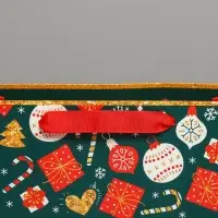 Пакет подарочный новогодний ламинированный &laquo;Счастья в Новом году&raquo;, MS 23 х 18 х 10 см