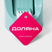 Ёршик для унитаза Доляна, 12&times;10,5&times;40,5 см, цвет мятный