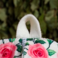 Шапка для бани "Розочки" Шапка для бани "Розочки"