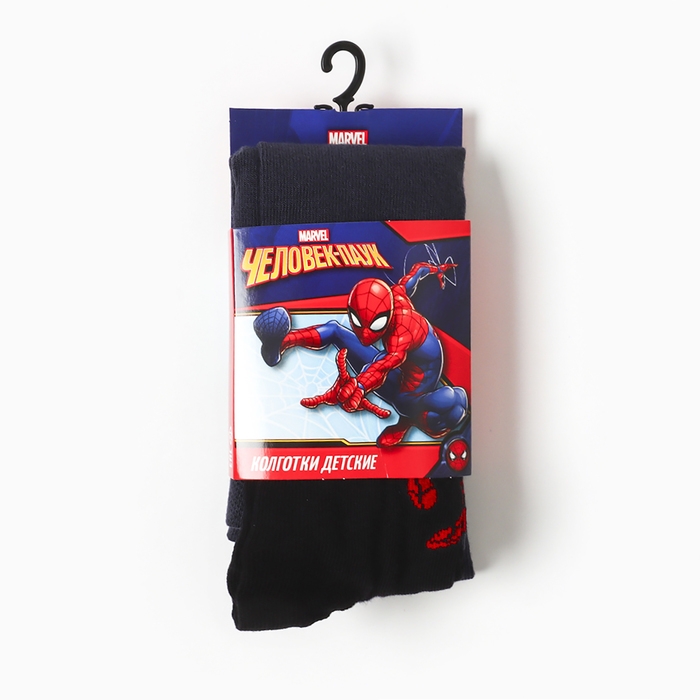 Колготки Марвел «Ночной город», цвет чёрный/серый, 116-122 см Колготки Марвел «Ночной город», цвет чёрный/серый, 116-122 см