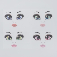 Термопереводки для кукол «Бровки» 19 х16,5 см Термопереводки для кукол «Бровки» 19 х16,5 см