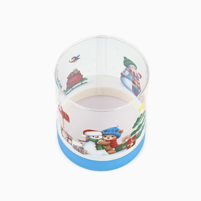 Коробка подарочная «Новогодний подарок», 10 х 11 см, Новый год Коробка подарочная «Новогодний подарок», 10 х 11 см, Новый год