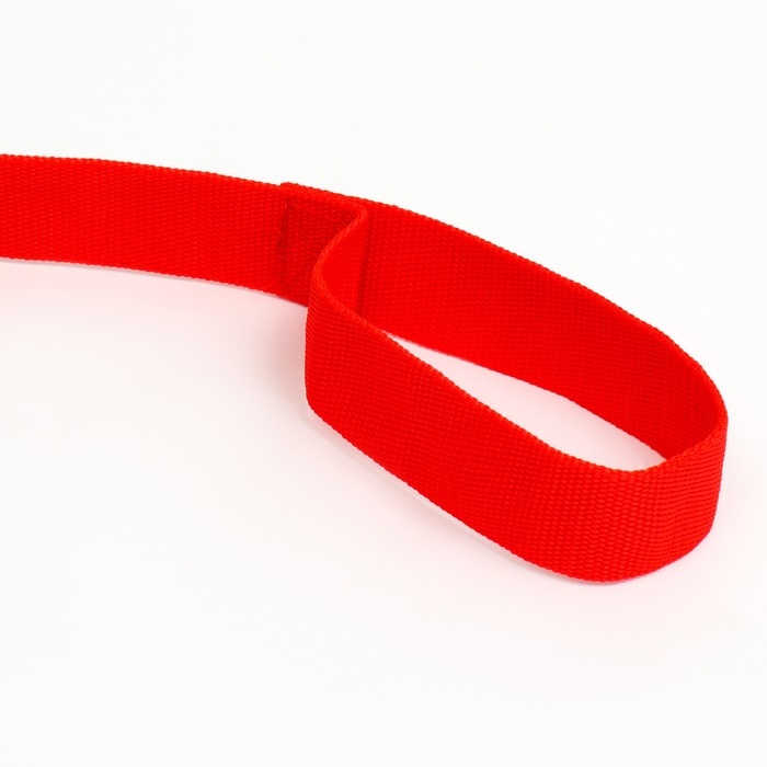 Поводок 3 м х 4 см, красный Поводок 3 м х 4 см, красный