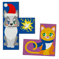 Новогодняя головоломка. Тетрис &laquo;Встречаем Новый год&raquo;