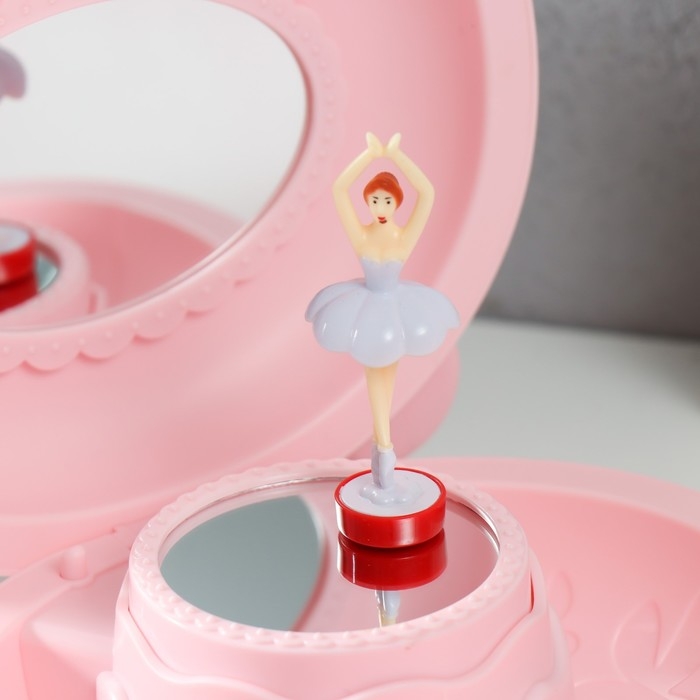 Шкатулка музыкальная механическая "Мишка" 15х12,7х7 см